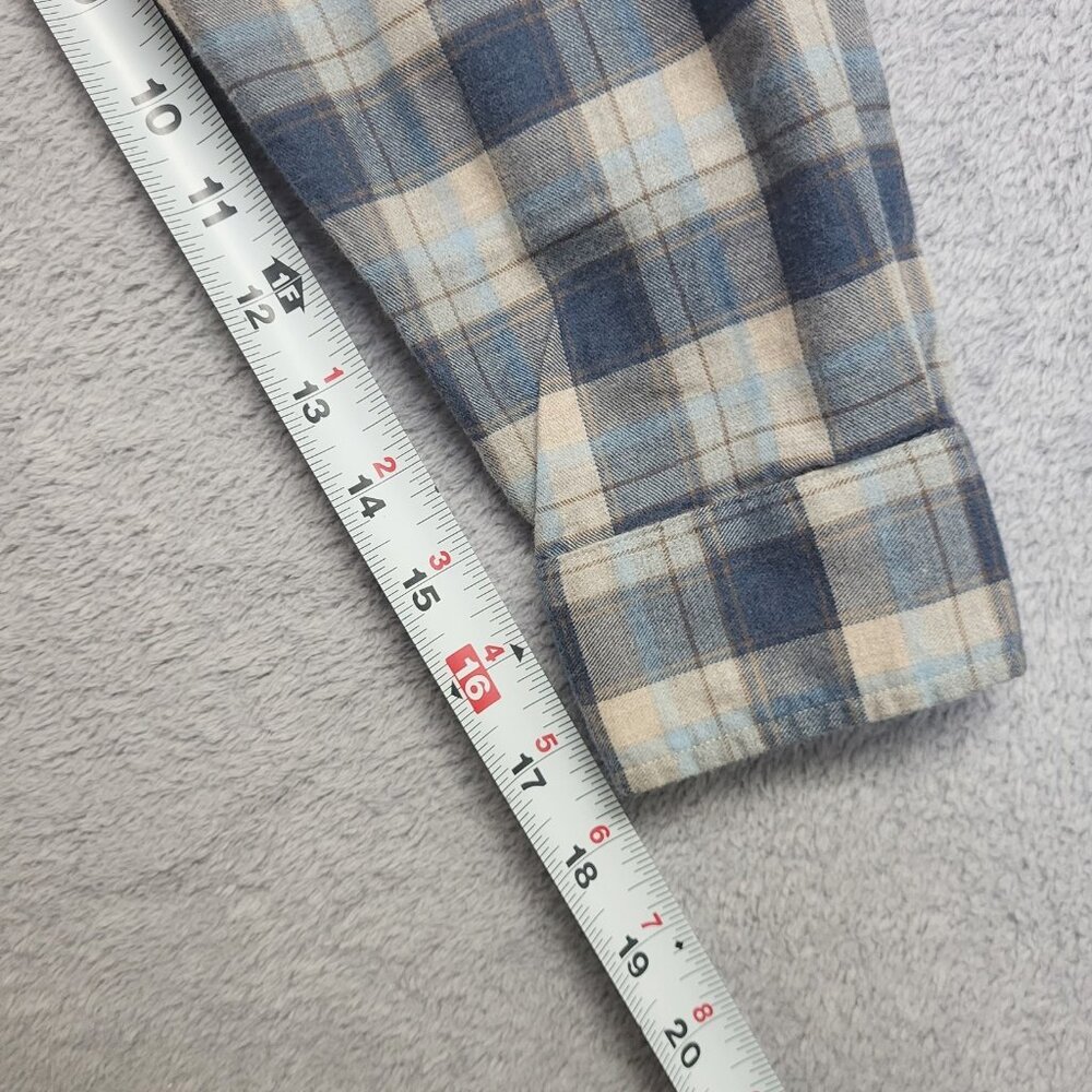 Frank & Eileen Shirley Plaid Oversized Button-Up Shirt Womens Size Small - Picture 6 of 10